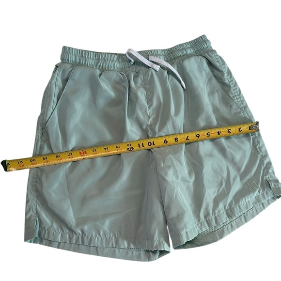 Mason Article Premium Essentials Shorts Mint Green W/ Zip Pockets Mesh Lined M - Picture 12 of 17